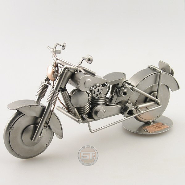 Chopper Super Special Motorcycle metal art figurine