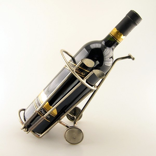Golf Bag Wine Bottle Holder metal art