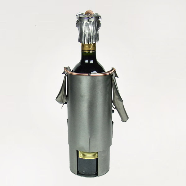 Doctor Wine Bottle Holder metal art