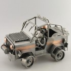 Classic Vintage Car metal art figurine