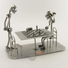 Steel Chess Set metal art figurine