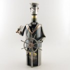 Pirate Wine Bottle Holder metal art