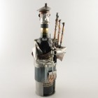 Elvis Wine Bottle Holder metal art