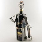 Police Officer Wine Bottle Holder metal art