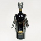 Golfplayer Wine Bottle Holder metal art