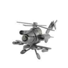 Helicopter Mini metal art figurine