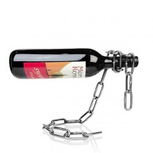 Chain Wine Bottle Holder metal art